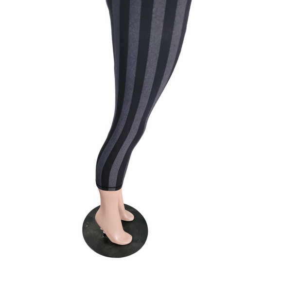 Lululemon Wunder Under Crop Micro Macro Black Heathered Black Size 4 - Picture 7 of 9